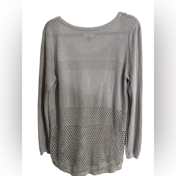 Rock & Republic Shimmer Mesh Top - Picture 3 of 4